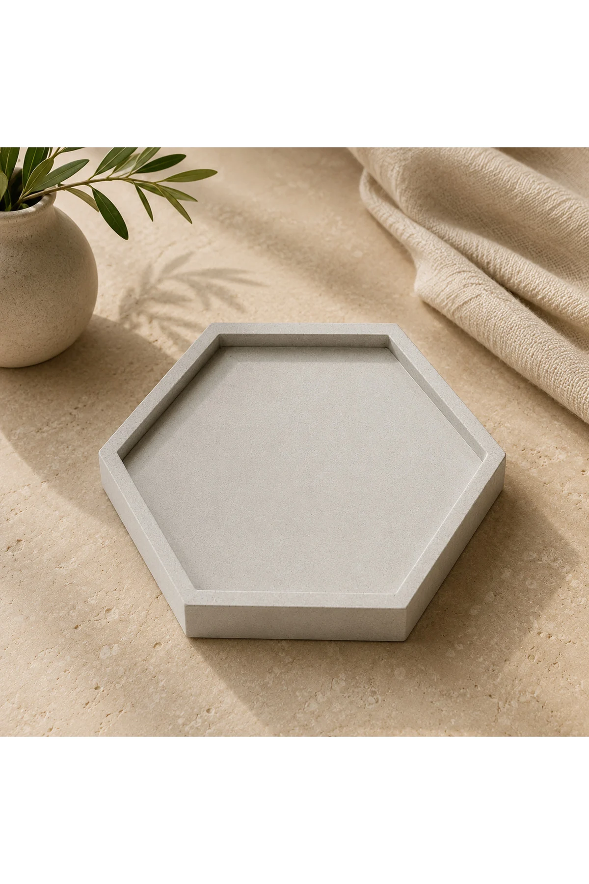 Tavă decorativă Verona – Gri — imagine 2